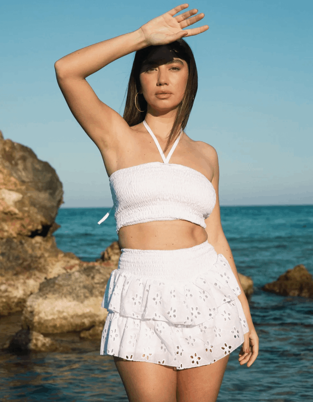 Gracioneta Top White