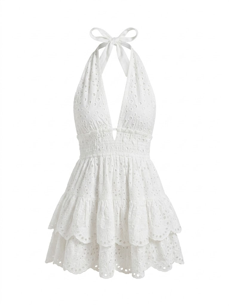 Saona Dress white