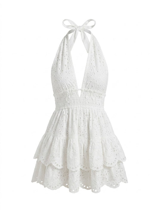 Saona Dress white