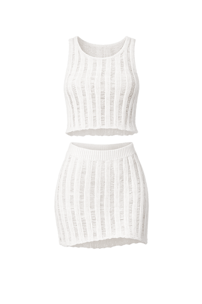 Nora Set White