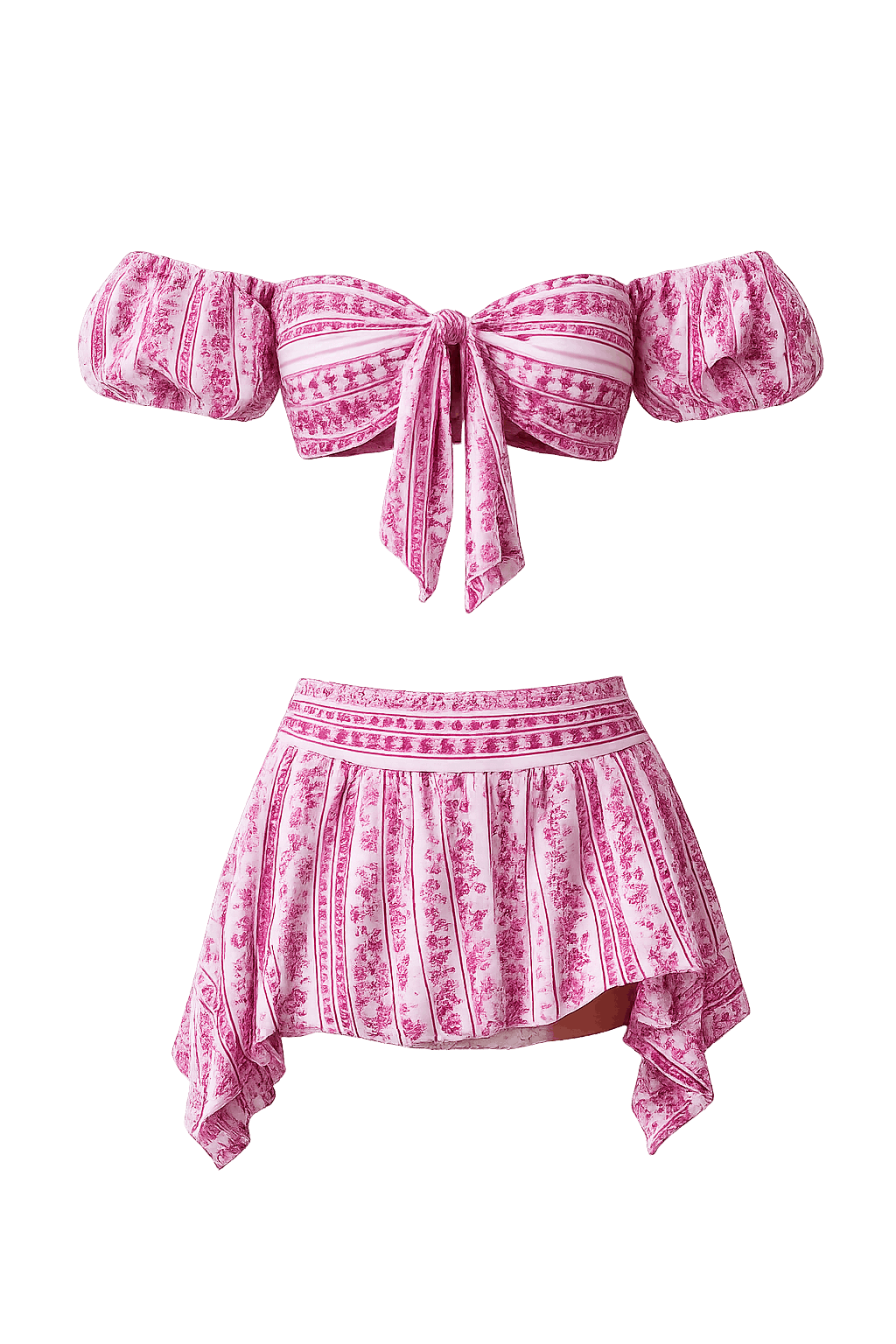 Set Canggu Pink Ikat