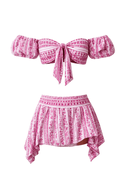 Set Canggu Pink Ikat